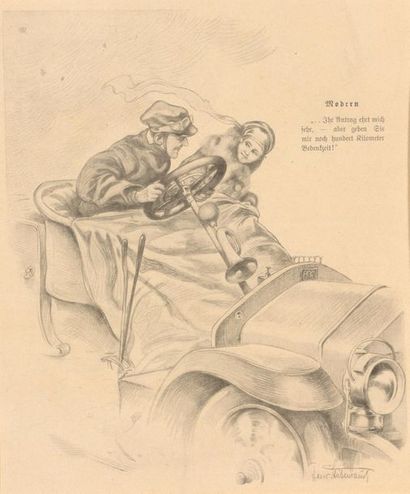Ecole Allemande du Xxe siècle
Le pilote et...