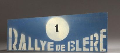 Lot de dix plaques de rallye