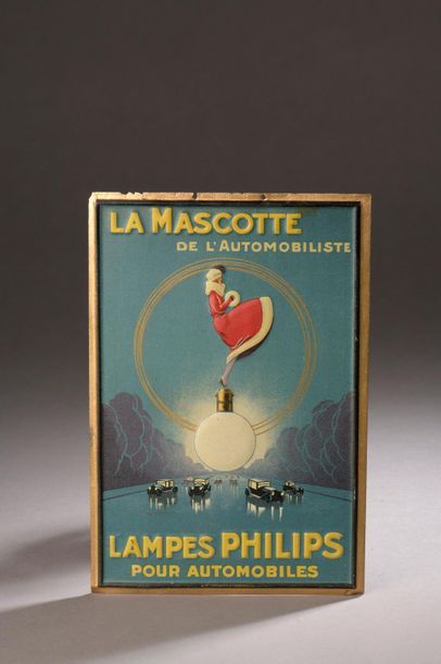 Lampes PHILIPS, jeune femme à la robe dans...