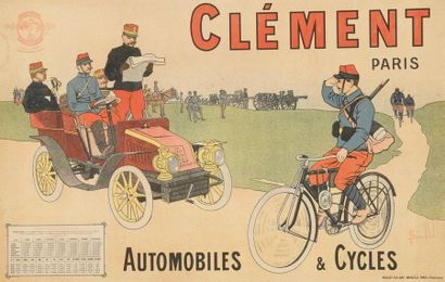 Charles BOMBLED (1862 - 1927) 
Clément Automobiles...