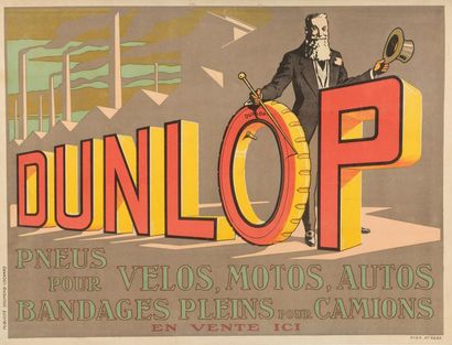 DUNLOP 
Publicité Doumenq - Lochard, visa...