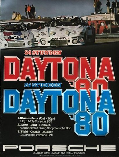 24 STUDEN DAYTONA, 1980
Porsche 
Printed...