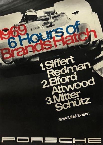 Porsche
6 Hours of Brands Hatch, 1969
Foto...