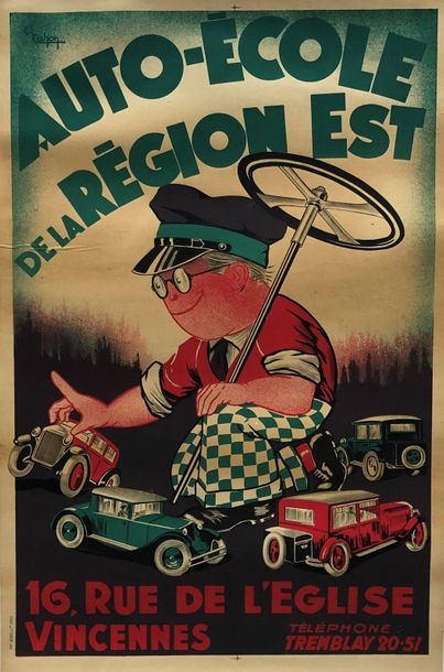 CL. CAHON 
Auto-école de la région Est, Vincennes...
