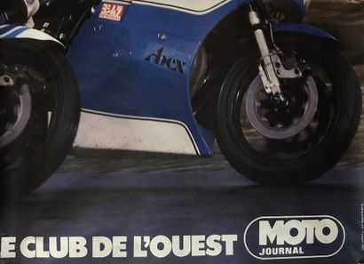 Lot de 3 affiches :
- 24 Heures du Mans Moto...