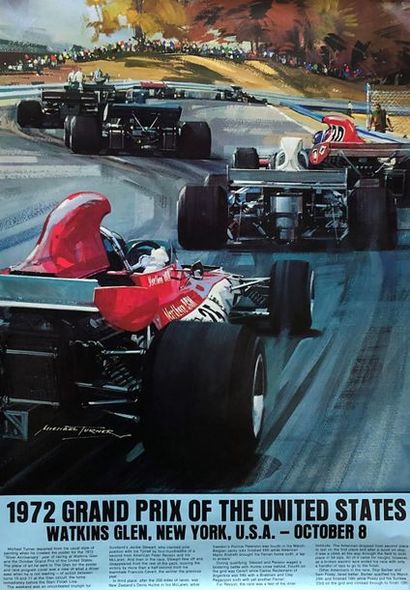 Grand Prix USA WATKINS GLEN
Sept affiches...
