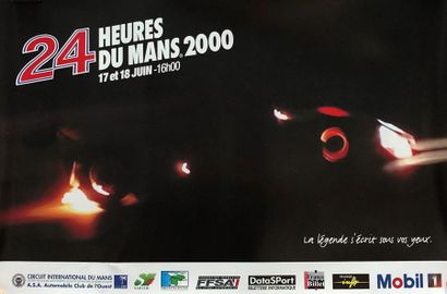 Lot d'affichettes 24 Heures du Mans 
De 2000...