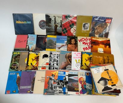 PUBLICITE
Environs 90 disques 45T public...