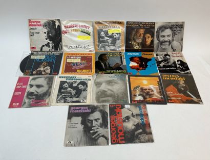 Georges MOUSTAKI
18 disques 45T – France