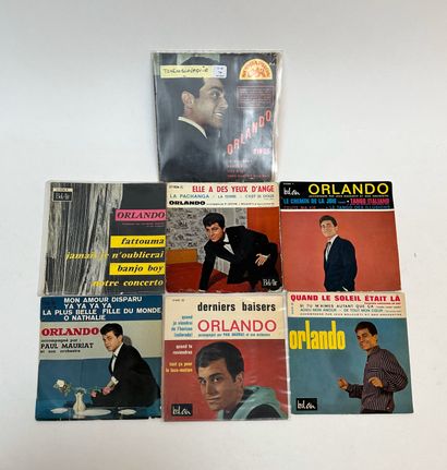 ORLANDO
7 disques 45T – France et Tchéco...