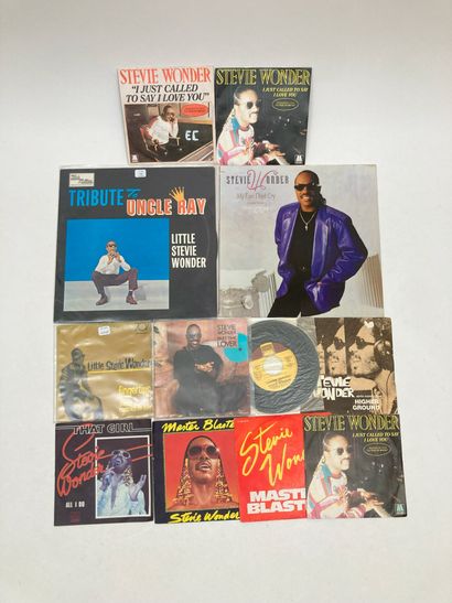 Stevie WONDER
2 albums et 10 disques 45T