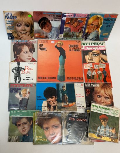 Rita PAVONE
2 albums et 27 disques 45T