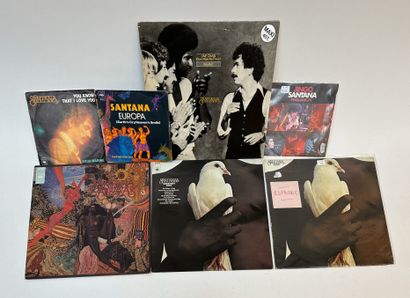 SANTANA
3 albums, un maxi 45T et trois disques...