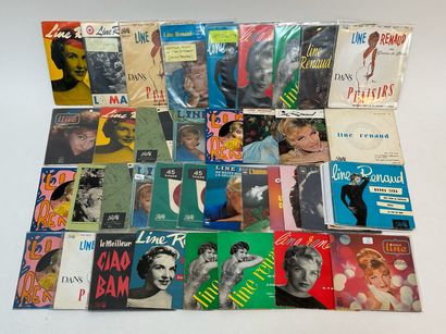 Line RENAUD
43 disques 45T – France et E...
