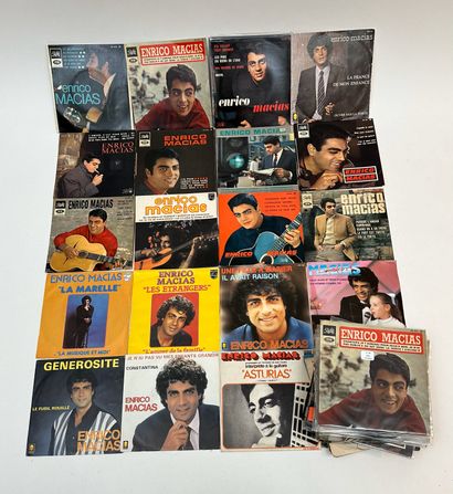 Enrico MACIAS
52 disques 45T – France