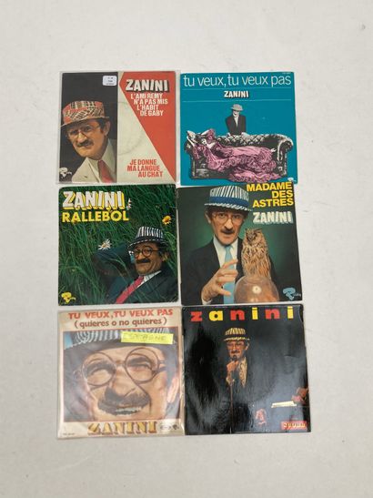 Marcel ZANINI
6 disques 45T – France et ...