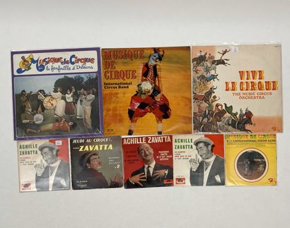 Achille ZAVATTA et Musique de cirque
5 disques...