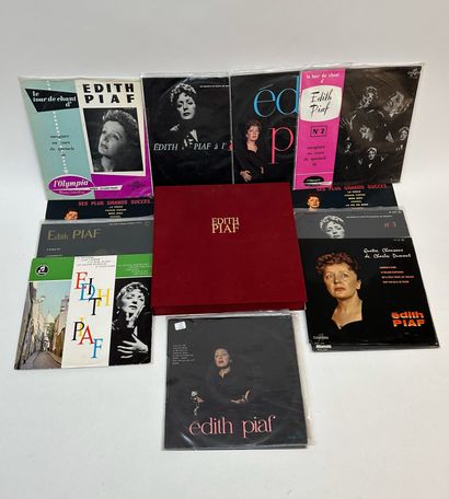 Edith PIAF
18 albums 25 cm et un coffret...