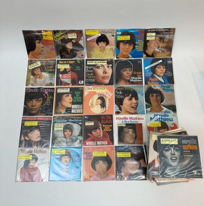 Mireille MATHIEU
 Environs 145 disques 45T...