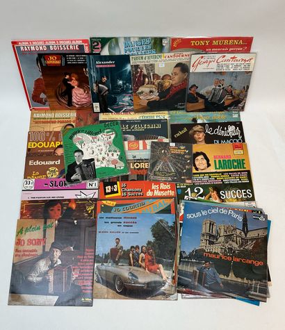 MUSETTE / ACCORDEON 
35 albums, 7 disques...