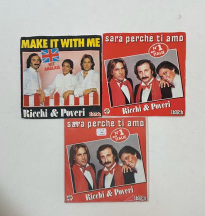 RICCHI et POVERI
3 disques 45T