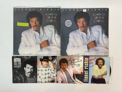 Lionel RICHIE 
3 albums et 5 disques 45T