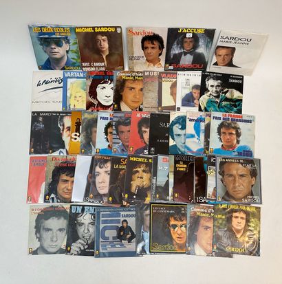 Michel SARDOU
50 disques 45T – France