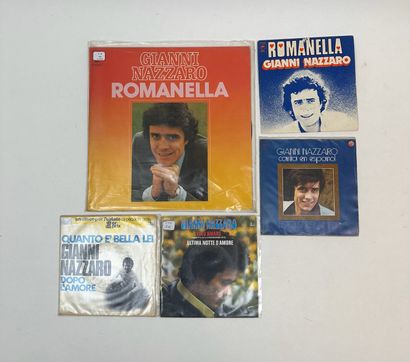 Gianni NAZZARO
1 album et 4 disques 45T