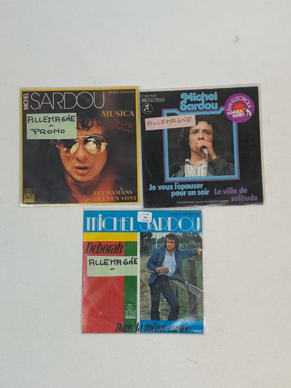 Michel SARDOU
3 disques 45T – Allemagne