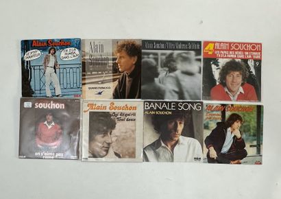 Alain SOUCHON
8 disques 45T – France
