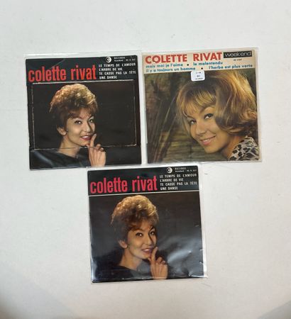Colette RIVAT
3 disques 45T