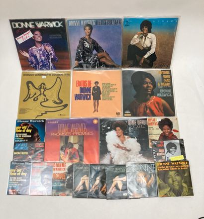 Dionne WARWICK
8 albums et 21 disques 45...
