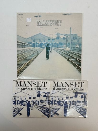 Gérard MANSET
1 album et 2 disques 45T