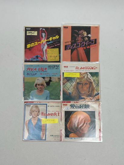 Sylvie VARTAN
6 disques 45T – Japon