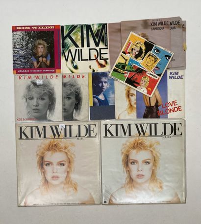 Kim WILDE 
2 albums et 14 disques 45T