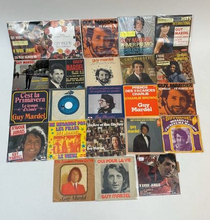 Guy MARDEL
24 disques 45T