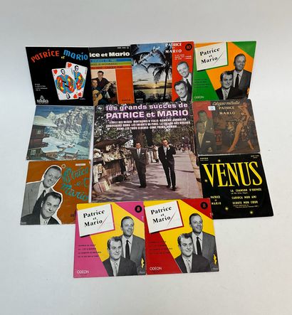 Patrice et MARIO
10 disques 45T et un 33...