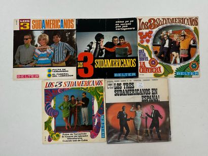 Los TRES SUDAMERICANOS
5 disques 45T