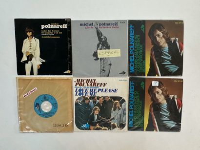 Michel POLNAREFF
6 disques 45T – Espagne