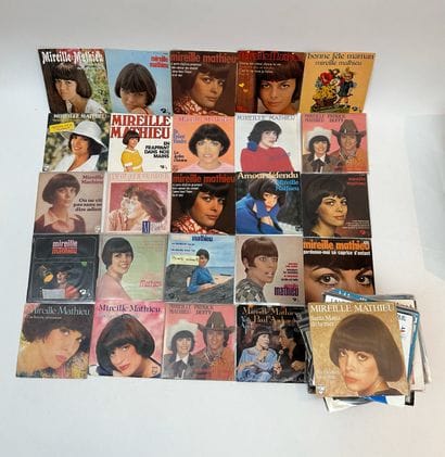 Mireille MATHIEU
Environ 110 disques 45T...
