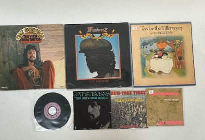 Cat STEVENS
3 albums et 4 disques 45T