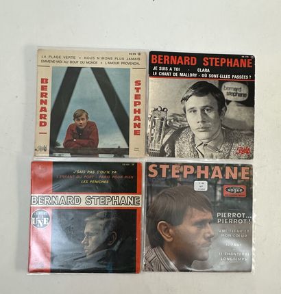 Bernard STEPHANE
4 disques 45T – France