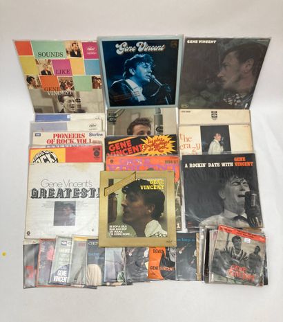 Gene VINCENT
20 albums et 44 disques 45T