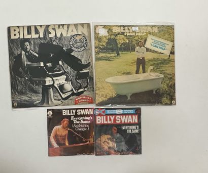 Billy SWAN
2 albums et 2 disques 45T