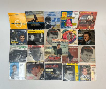 SAN REMO
21 disques 45T