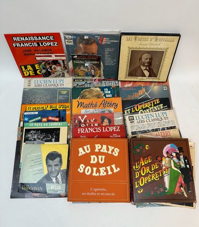 OPERETTE
38 albums, trois coffrets et 2 disques...