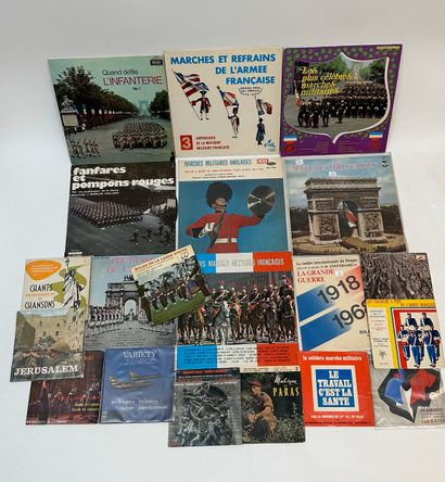 MARCHES MILITAIRES
8 albums 33T, 2 en 25...