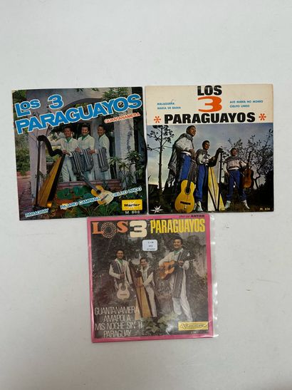 Los TRES PARAGUAYOS
3 disques 45T