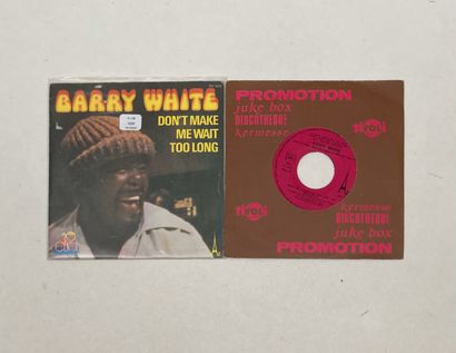 Barry WHITE 
2 disques 45T