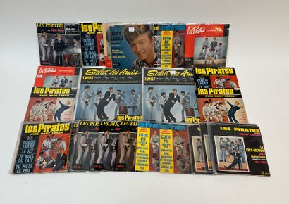 Dany LOGAN et Les Pirates
26 disques 45T...